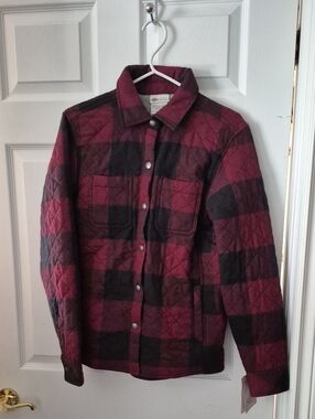 Dickies Red & Black Patterned Women's Jacket BNWT